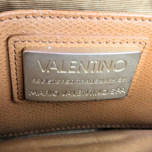Pre-owned Valentino by Mario Valentino Kelly Palmellato Snap Wallet - Picture 5 of 5